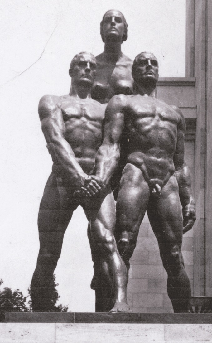 Josef Thorak, Kamaradschaft, German Pavilion, Paris World Fair, 1937
