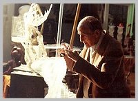 Fleischmann working with Perspex