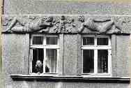 15. Vienna - Hickelgasse Residential Block with Frieze by A. Fleischmann